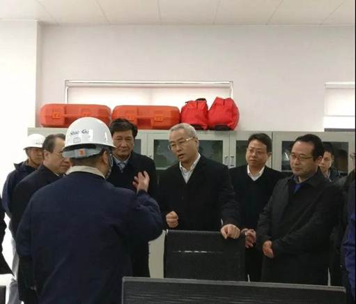 浙江省丽水市市长吴晓东前往浙江太阳娱乐能源开发有限公司考察调研