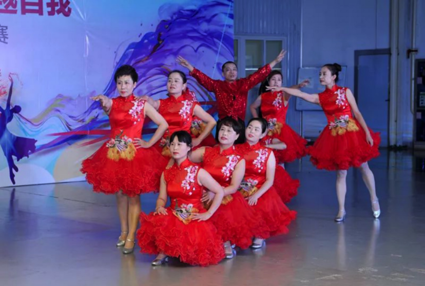 喜迎70华诞，，，太阳娱乐全健排舞角逐精彩上演--太阳娱乐