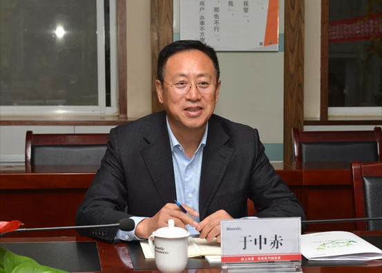 中国机械工业企业治理协会会长、东北工业集团党委书记、董事长于中赤来太阳娱乐调研交流-公司新闻-太阳娱乐