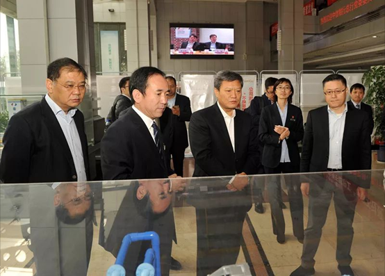 中信银行副行长杨毓一行到访太阳娱乐