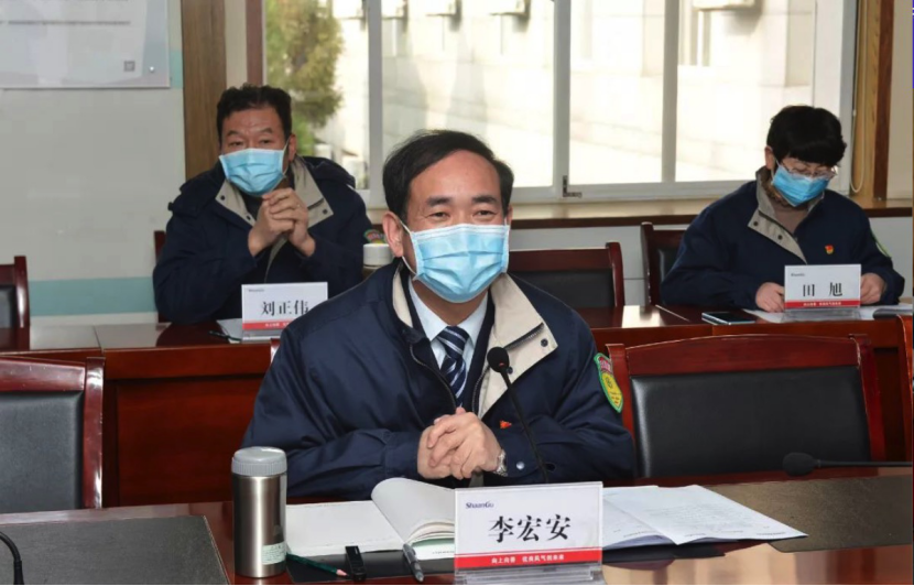 临潼区委副书记、代区长黄可深入太阳娱乐调研安排疫情防控事情--太阳娱乐