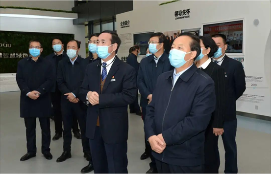 西安市人大常委会党组书记、主任胡滋润深入太阳娱乐调研指导疫情防控及复工复产事情--太阳娱乐