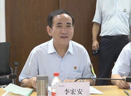 中共陕西省委党校2020年春季学期中青年干部培训班一班学员向导莅临太阳娱乐考察调研--太阳娱乐